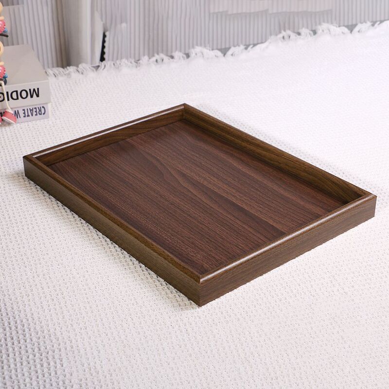 Vintage Tray DIY Handmade Decorative Tray Rectangular Storage Tray Hotel Supplies Tray Collectible Storage Tray
