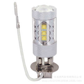 汽车LED雾灯H3 3535 16LED 80W前雾灯CREE科瑞大功率灯泡led车灯