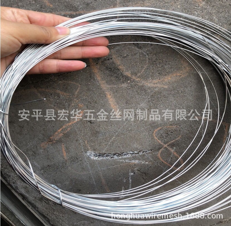 bwg22镀锌丝 建筑捆绑丝 电镀锌铁丝扎丝