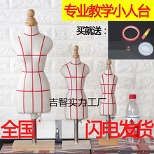 立裁人台女大码剪裁女立体人台服可插针打版裁缝模特架小型布艺