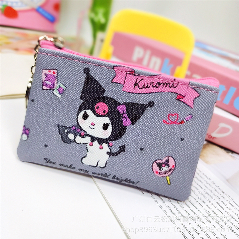 Bolso de la moneda de los niños de dibujos animados lindo niños y niñas monedero bolso de La Moneda bolso de la tarjeta de cremallera pequeña bolsa regalo del estudiante de la escuela primaria