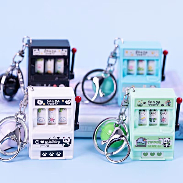 Small cartoon realistic keychain