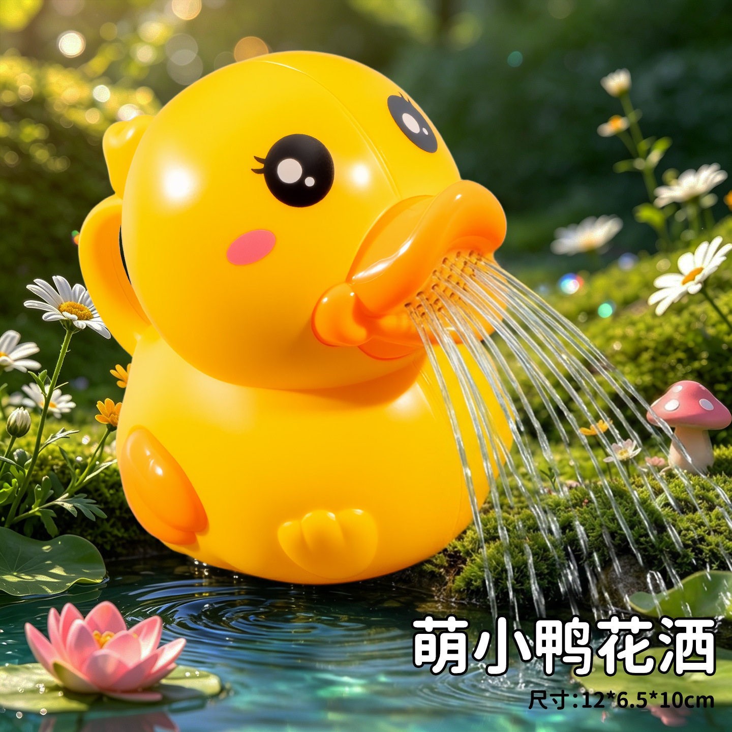 9914 cute duck shower [1 package]
