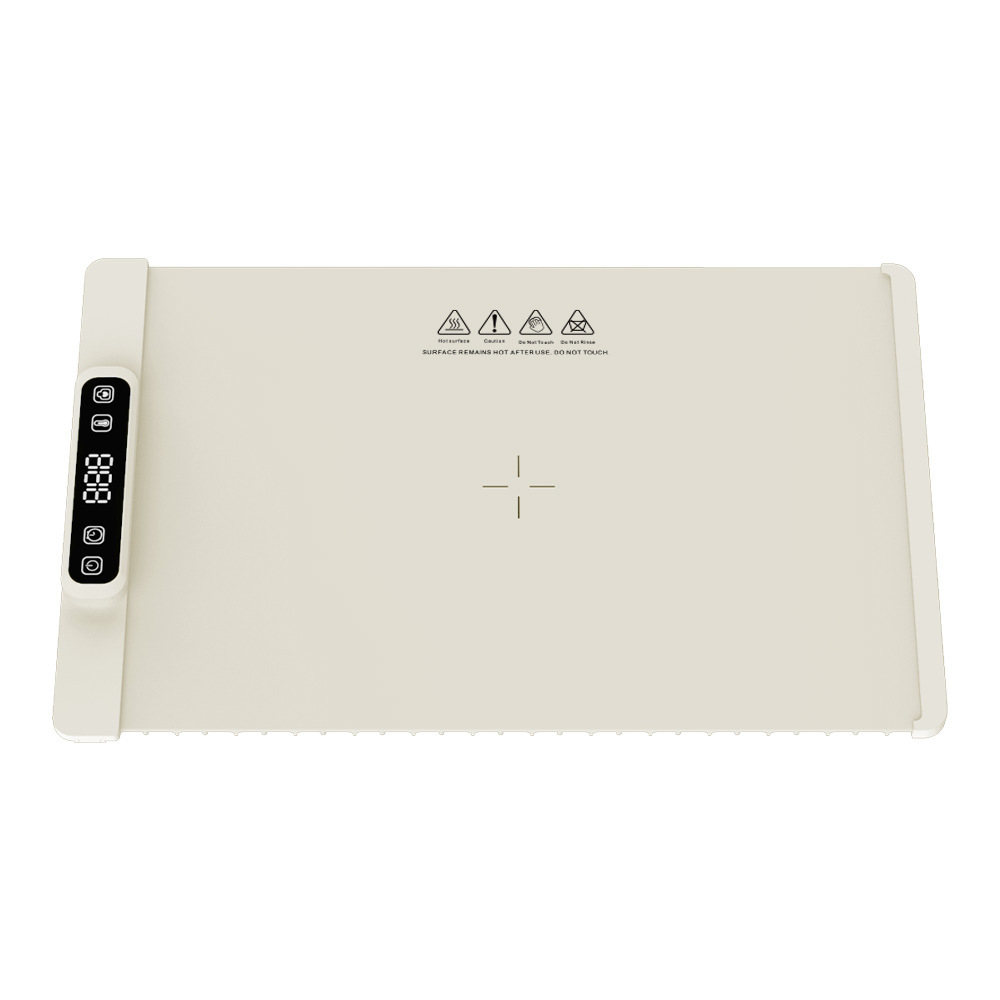 Venta caliente transfronteriza de paneles de verduras calientes de silicona suave plegables multifuncionales para el hogar 38 * 62 almohadillas de aislamiento térmico para comidas