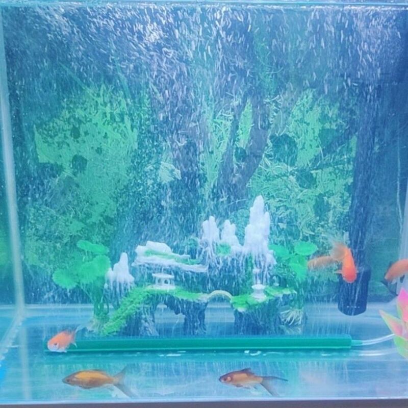 水族館酸素ポンプバブルストーンエアストリップ水槽ストリップストーン造園エアカーテン装飾エアディスクストーン|undefined