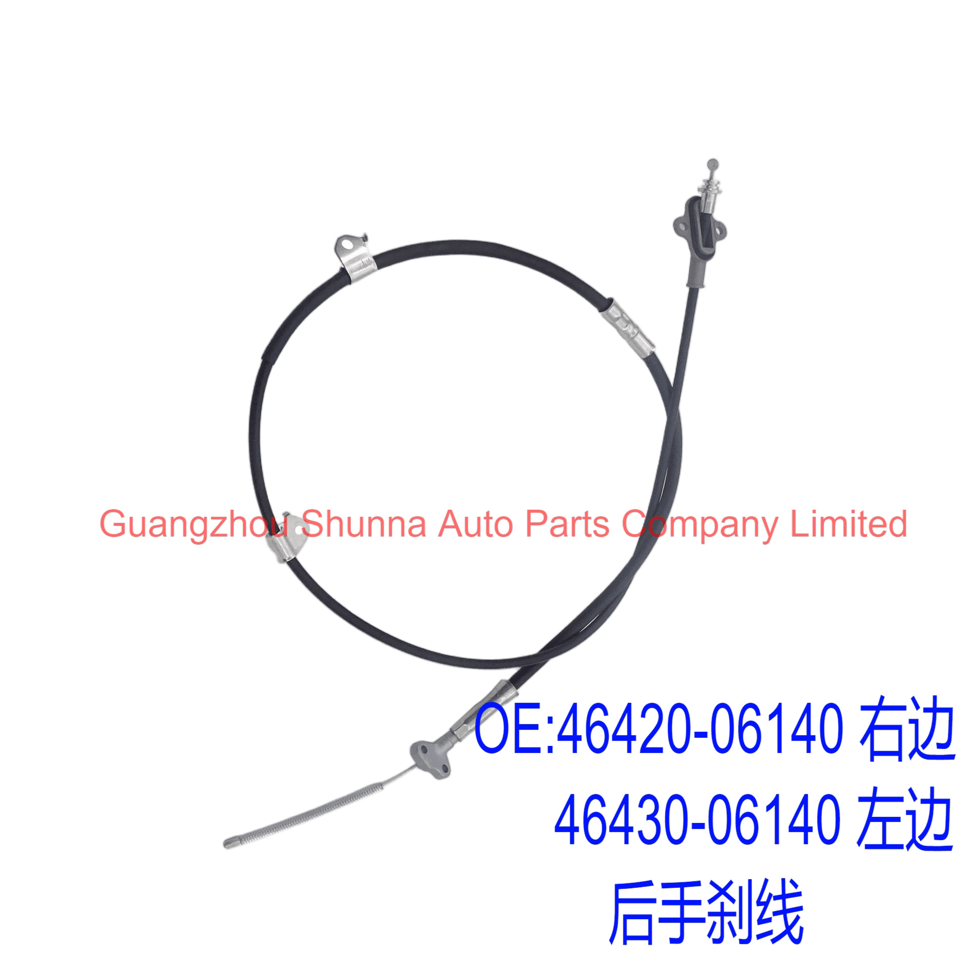 46420-06140, 46430-06140 are suitable for Toyota Camry, ACV4 #   Rear handbrake cable