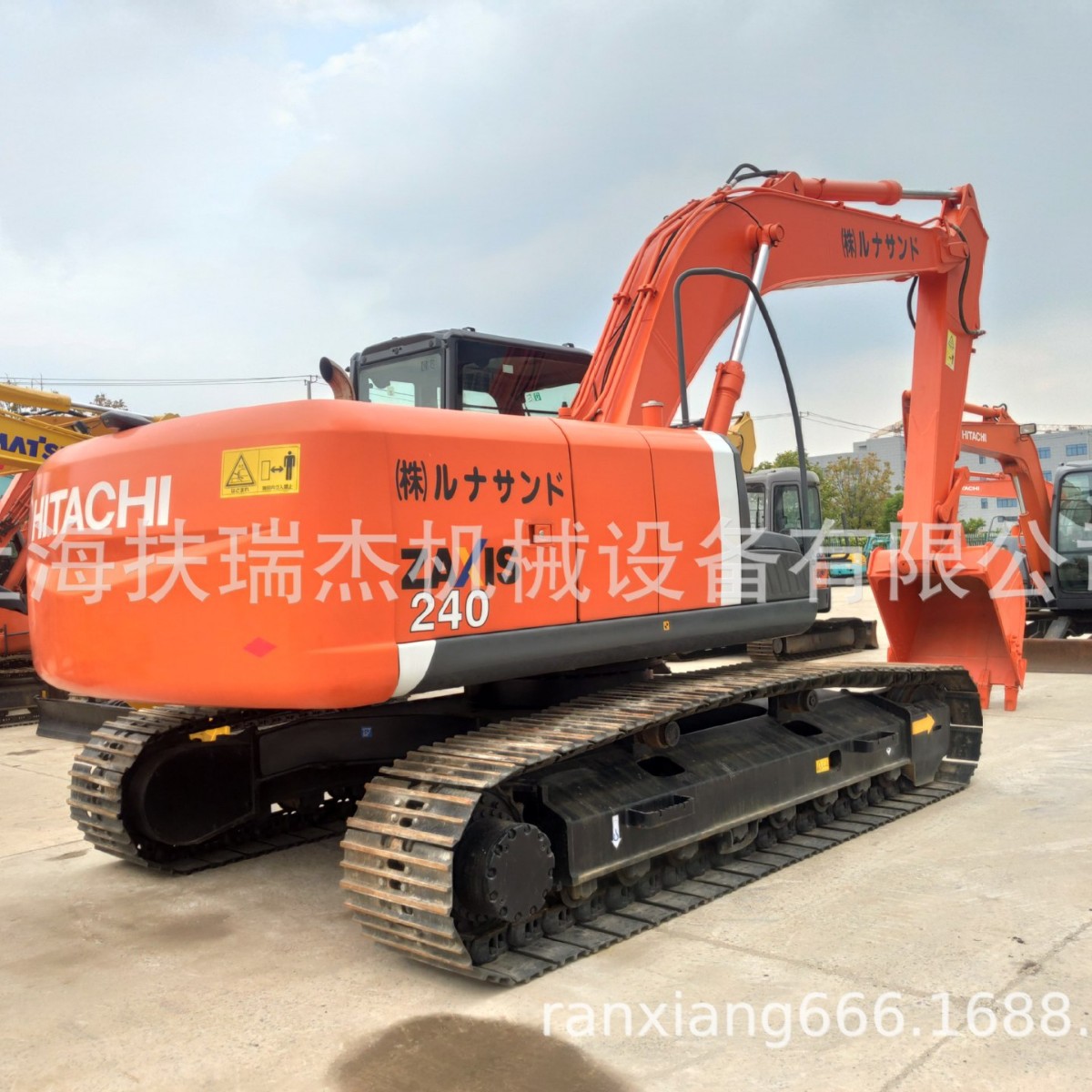 Hitachi 日立ZX240挖掘机常年出口二手挖掘机 日立zx200挖机