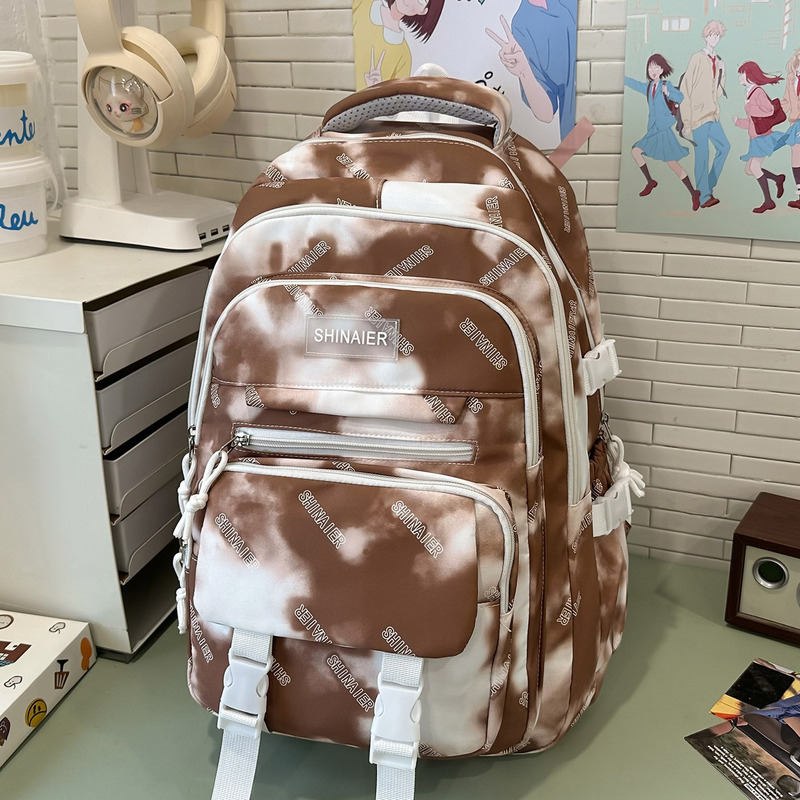 子供用ランドセル、小学生女子、中学生絞り染め高価値大容量ランドセル、カスタマイズ卸売バックパック|undefined