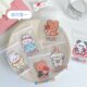 Christmas cute small size PE bag sealed bag cartoon bear biscuit candy mask small size storage bag