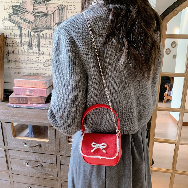 Bolsas de comercio exterior para niños, bolsas de cadena mini compactas, bolsas de arco dulce y lindas, bolsas de mano para padres e hijos.