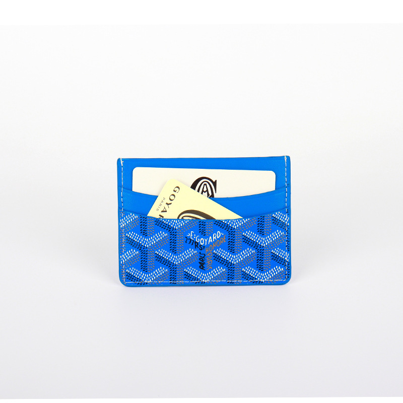 Running dog tooth card bag leather card bag multi-color optional unisex simple coin purse card holder thin