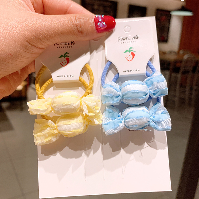 Korean Style Children's Pair Of Candy Shape Hair Rope display picture 2