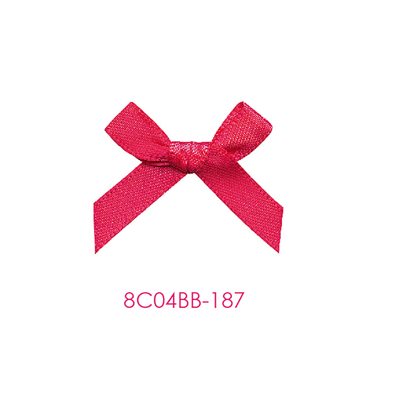 Yao Ming cinta de 0,6 CM cinta 2 puntos 5 pulgadas 1 nudo pequeño lazo ropa interior pantalones cortos calcetines accesorios lazo