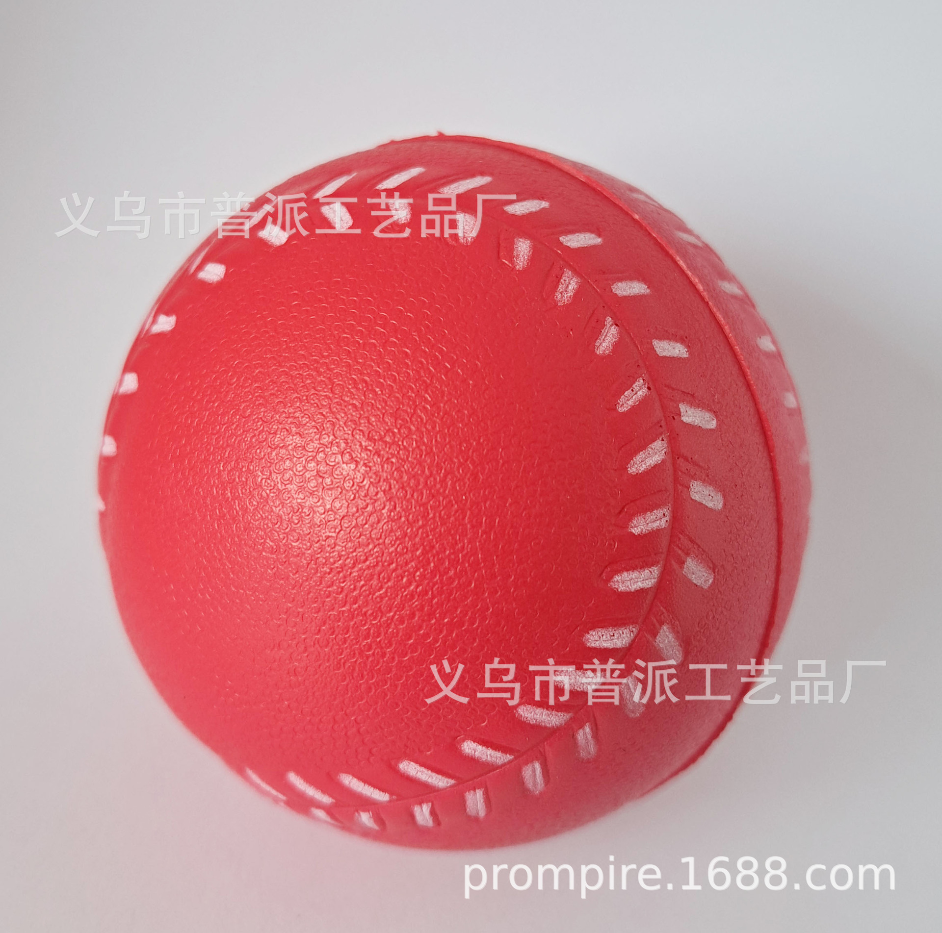 Un gran número de en stock de béisbol suave de LA PU de espuma de esponja sólida pelota elástica de béisbol de LA PU Espuma de softbol estudiante de béisbol