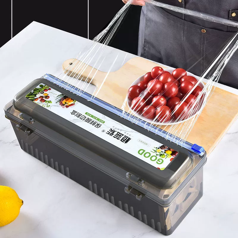 Срезчик из полиэтиленовой пленки для кухни дома большой рулон экономичный pe для пищевых продуктов