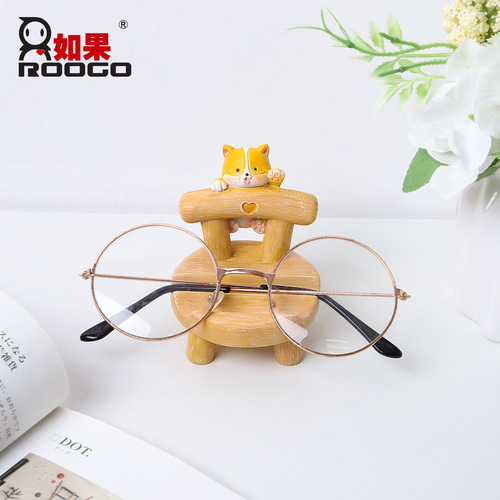 If home creative cartoon small chairs stools phone stand seat iPad tablet lazy person support desk decoration