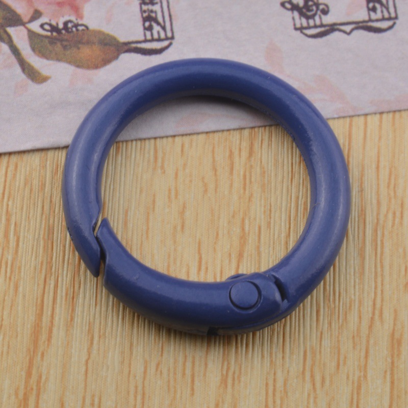 工場直販カラー塗装亜鉛合金スプリングコイル 33 ミリメートルスプリングコイル diy ペンダントキーホルダーアクセサリースプリング