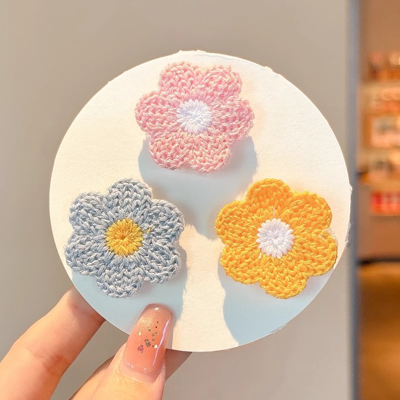 Lindo flequillo en la frente, artefacto de acabado de cabello roto para niños, bebé femenino, horquilla de cabello, tocado de velcro para bebé