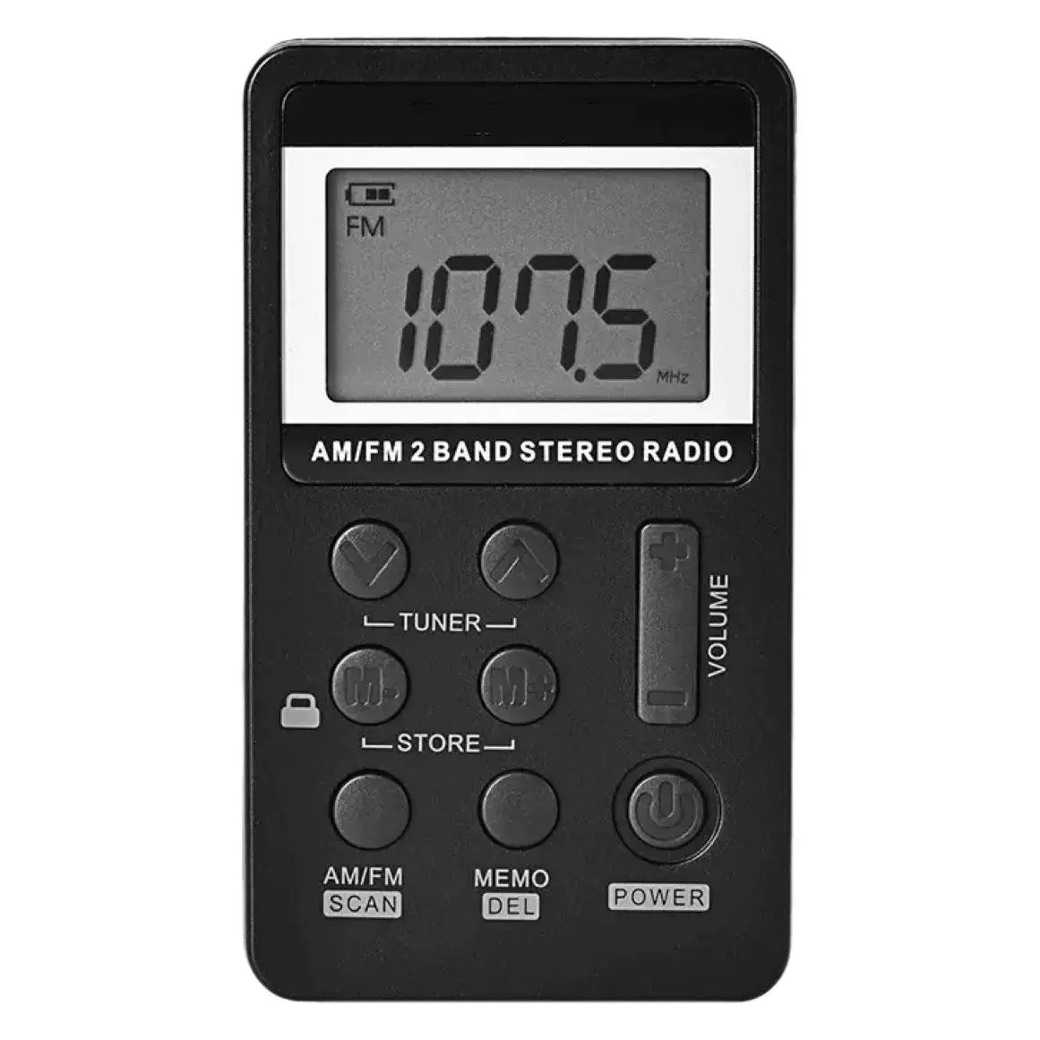 comercio exterior amfm mini pantalla digital portátil para personas mayores cargar interfaz USB radio FM