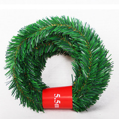 源工場5.5メートルクリスマス藤条シミュレーショングリーン草毛条藤草ホテルデパートシーン装飾品