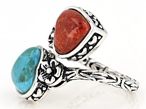 Fashionable accessory, turquoise ring with stone, European style, wish, Amazon, ebay