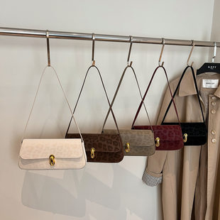 Trend shoulder bag, underarm bag, one-shoulder bag, trend of season, high-quality style, french style