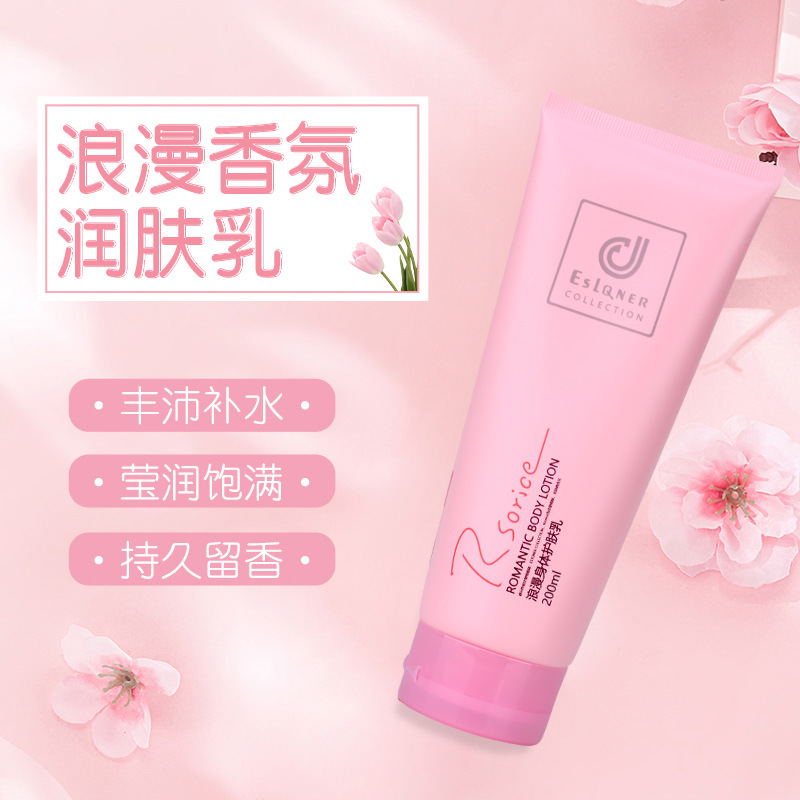 Cusworth Romantic Body Lotion 200ml Pink Body Cream Refreshing Non-Greasy Moisturizing Body Lotion Malaysia