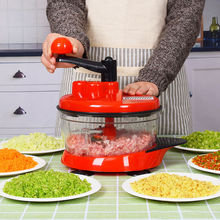 手动绞肉机家用绞菜机饺子馅机绞蒜机搅拌机多功能切菜器厨房用品