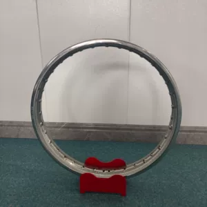 Motorcycle galvanized steel rims, polished spoke rims 17inch universal rims for after-sales repair and replacement parts