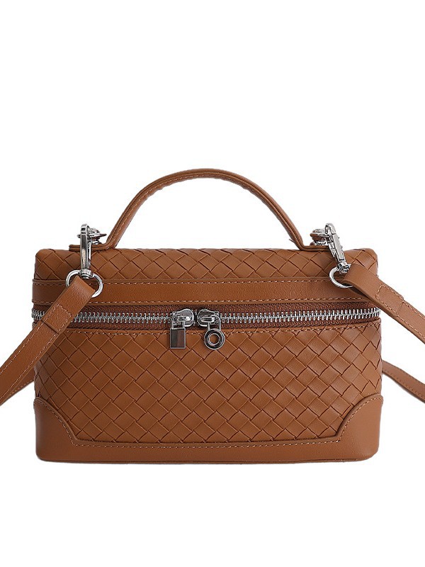Nicho de diseño bolso mujer 2026 nueva moda trenzada bolso pequeño exquisito mini hombro bolso de mujer