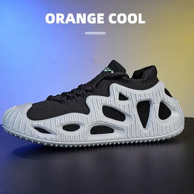 Трансграничный большой размер новая повседневная одиночная обувь дышащая дикая мужская обувь пара трендовая спортивная обувь для бега оптом