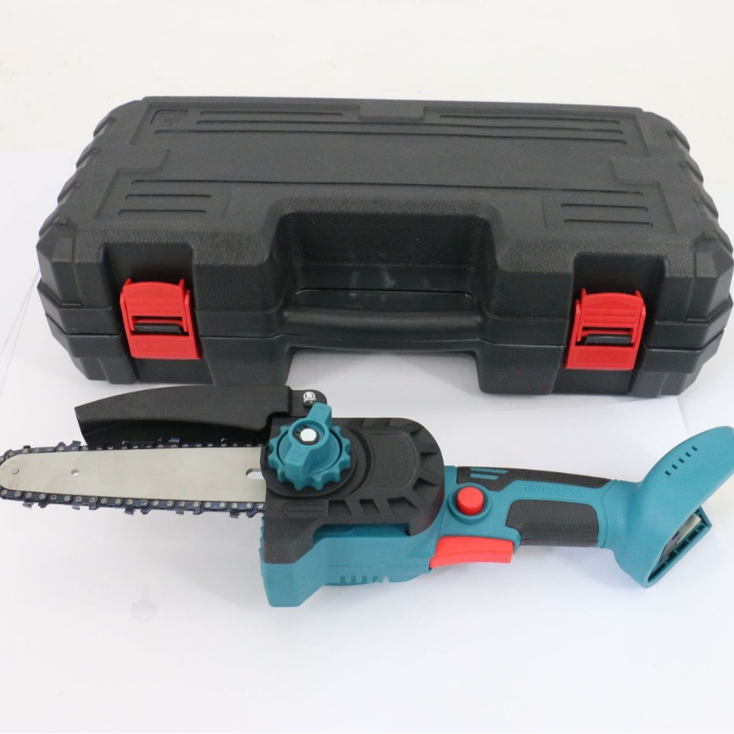 巨森手持小型充电式锂电锯家用无绳电池电据手持户外无刷电链锯