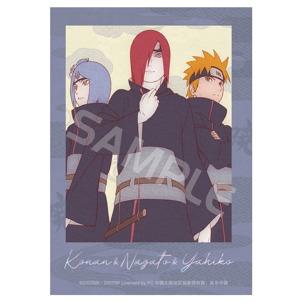 Портретная серия Stand-Up Art Card (Moriwan) Naruto, коллекционная серия 6.3×8.9 см