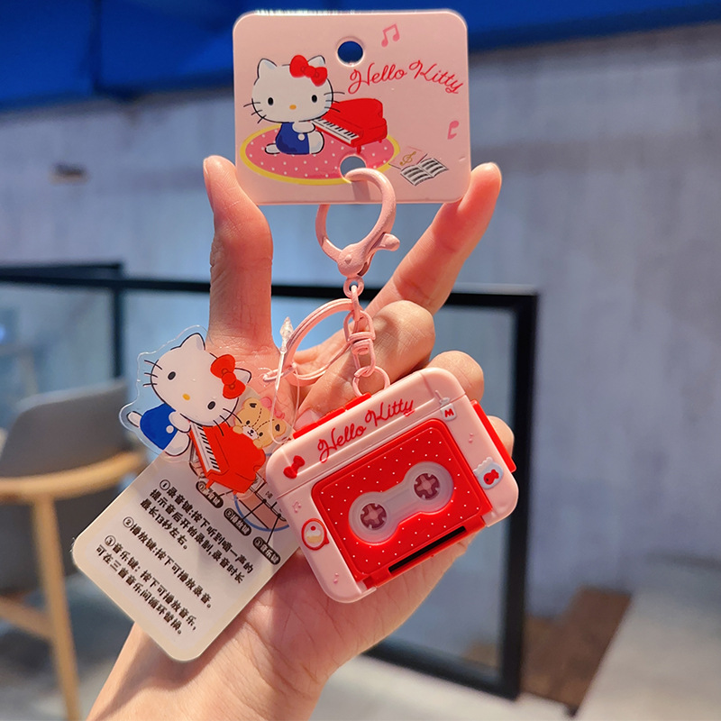 2026年新作正規品サンリオクロミぬいぐるみキーホルダー女性向け可愛いハローキティぬいぐるみカメラ小物