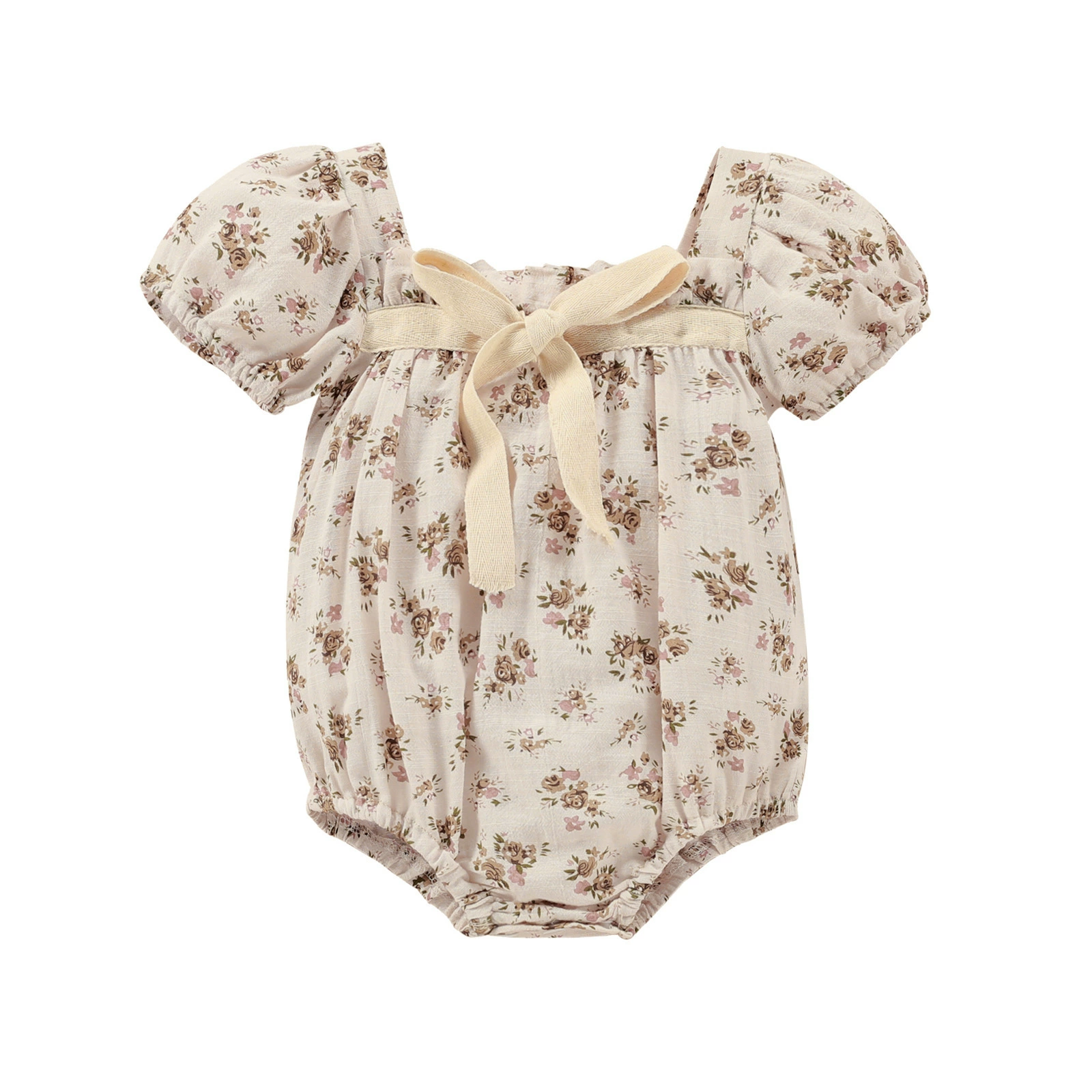 Brand summer bodysuit, floral print