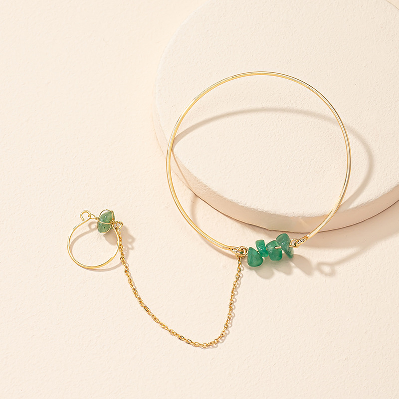 Simple stone bracelet womenu0027s niche design ring bracelet jewelry