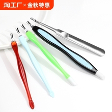 死皮叉铲去死皮刀推叉美甲工具锋利手部修手指甲边缘神器套装专业