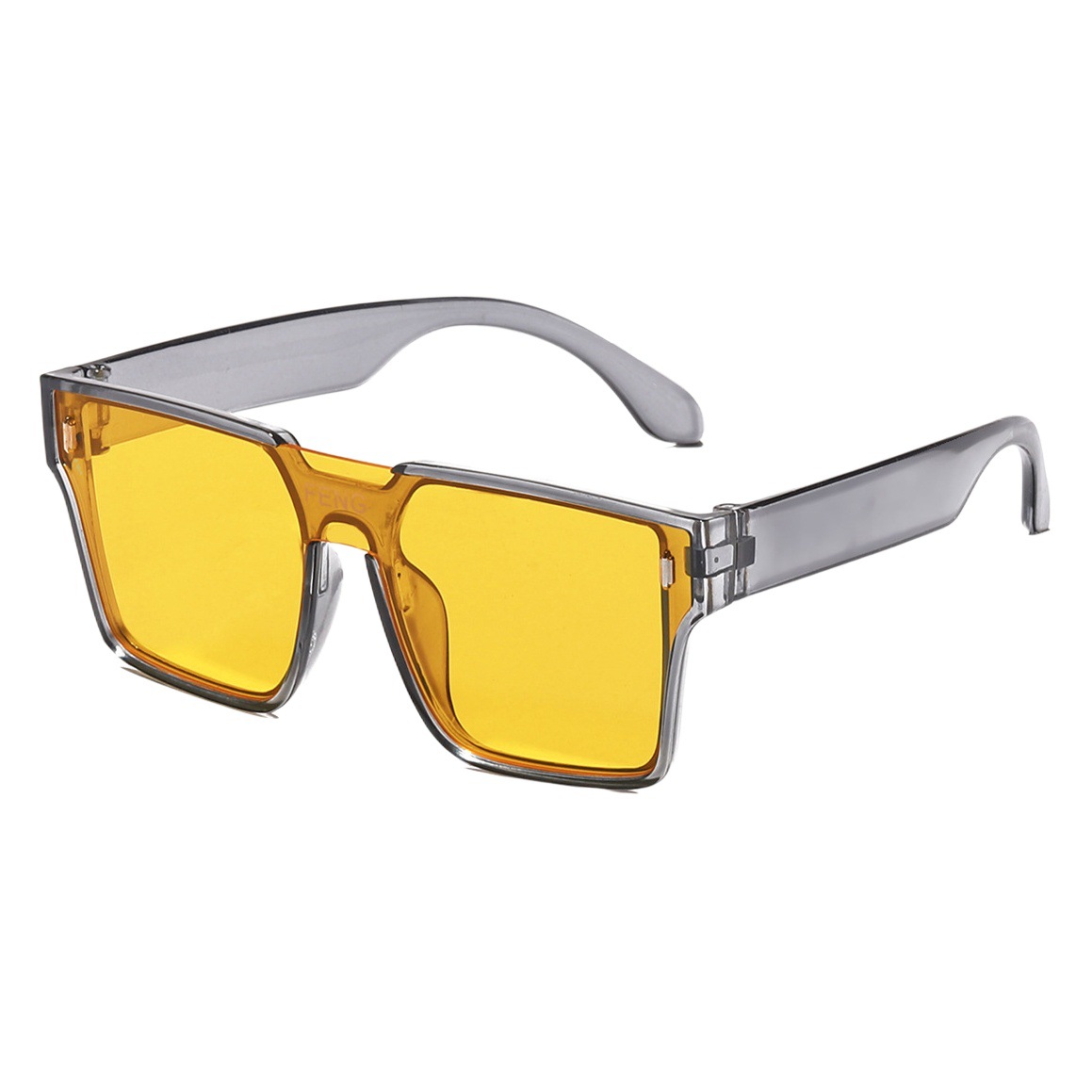 2022 nuevas gafas de sol retro para niños de una sola pieza estilo ins gafas integradas Mitin gafas de sol para niños