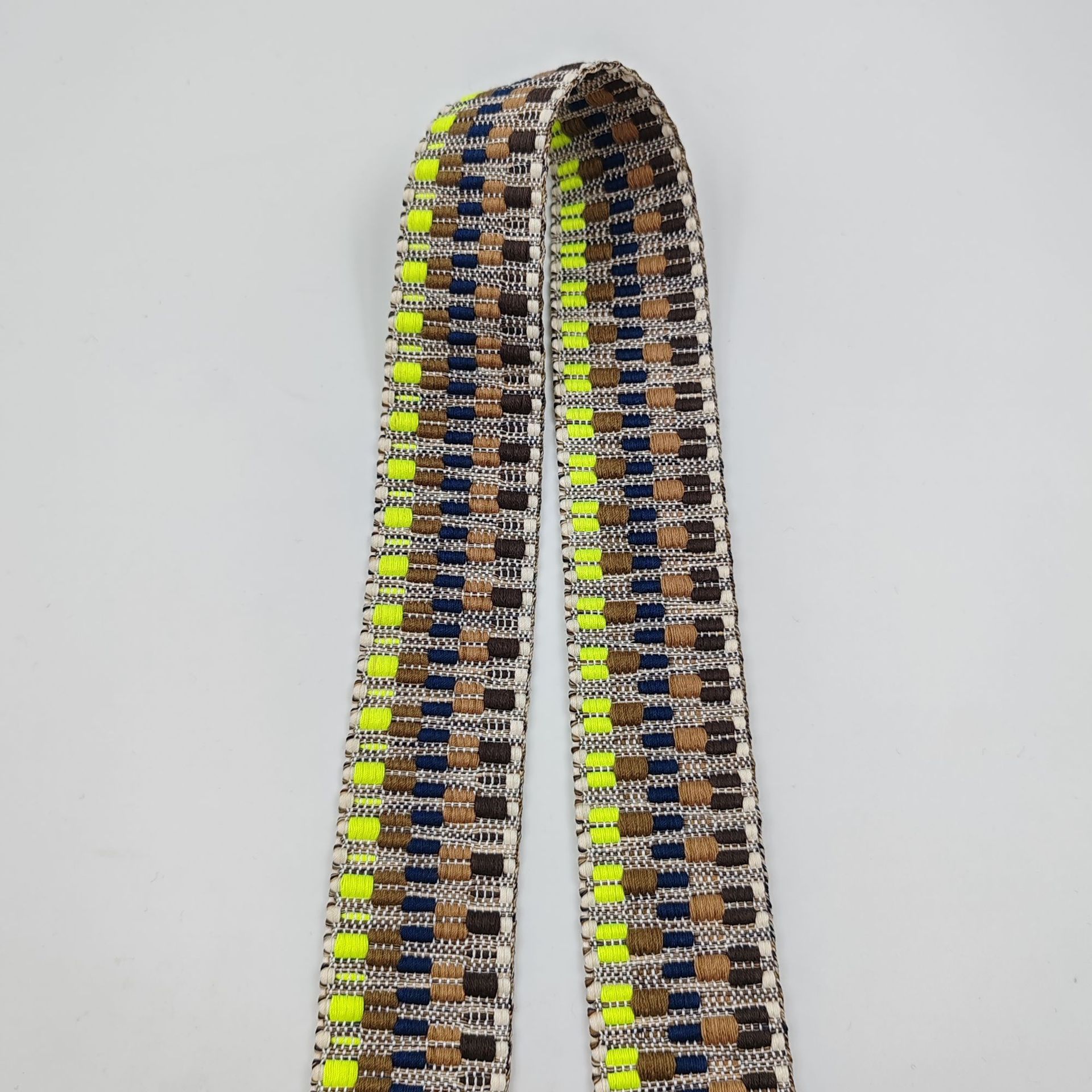 Se puede personalizar 3.8cm5cm cinta jacquard estilo étnico poliéster correa de equipaje ropa zapatos sombreros correa de hombro correa tejida