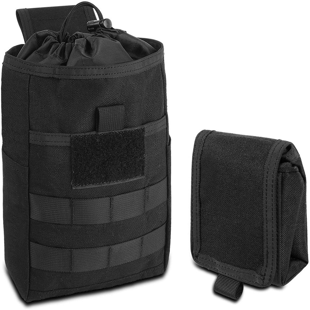 Outdoor New Folding Emergency Kit Tactical Multifunctional Storage Bag Construction Site Waist Bag Camouflage Field Use