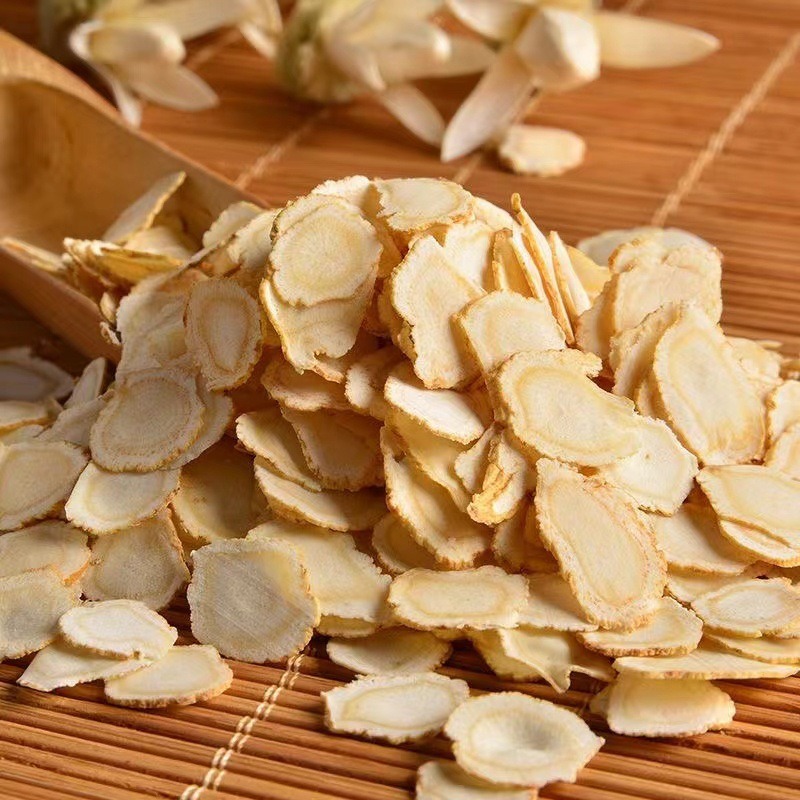 American Ginseng Slices from Changbai Mountain Jilin 50g Bottle for Soup and Tea preparation