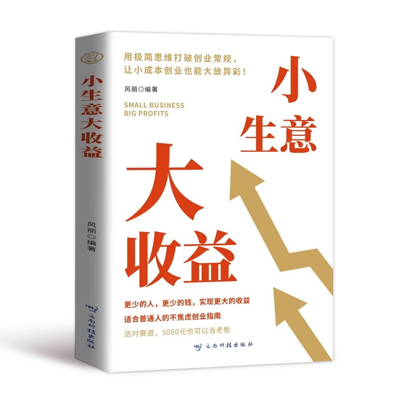 小生意大收益书正版创业思维宝典打破思维初创企业的不焦虑创业法|undefined