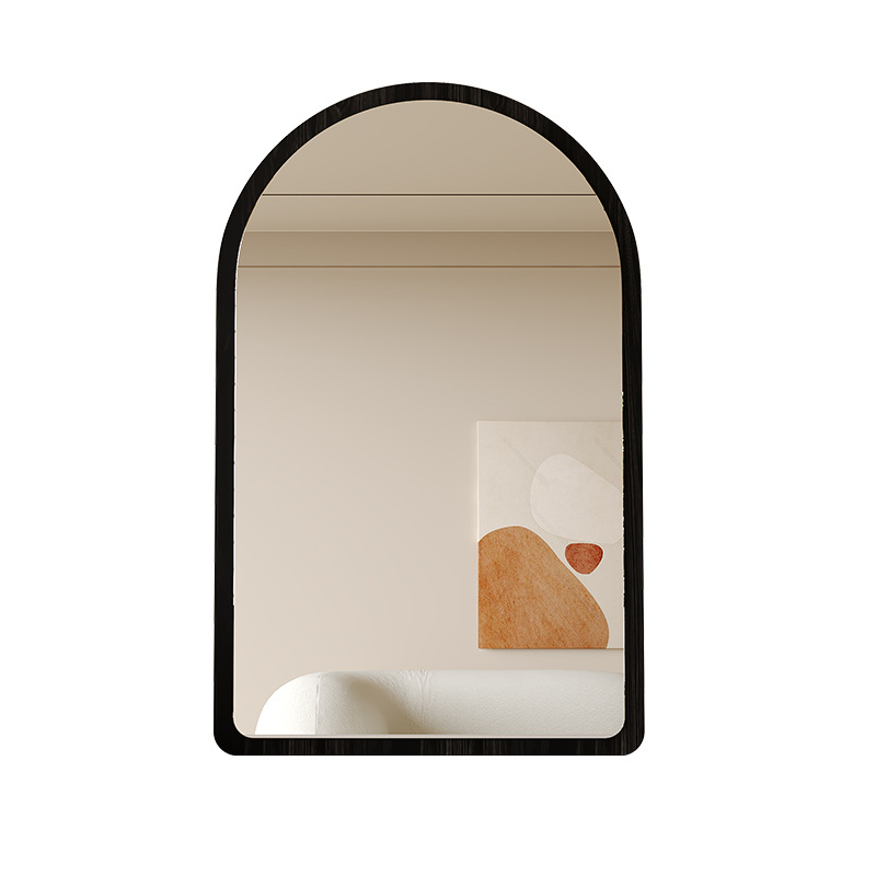 Espejo de maquillaje de estilo medieval, mirillo de vestir, espejo de pared, espejo de baño de forma especial, espejo de escritorio, espejo colgante retro