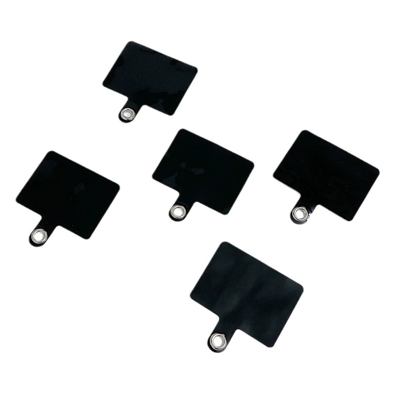 Ремешок для мобильного телефона Non-Perforated перекинутая прокладка веревочки шеи мобильный телефон кулон Клип Съемный Анти-потерянная карта ПВХ