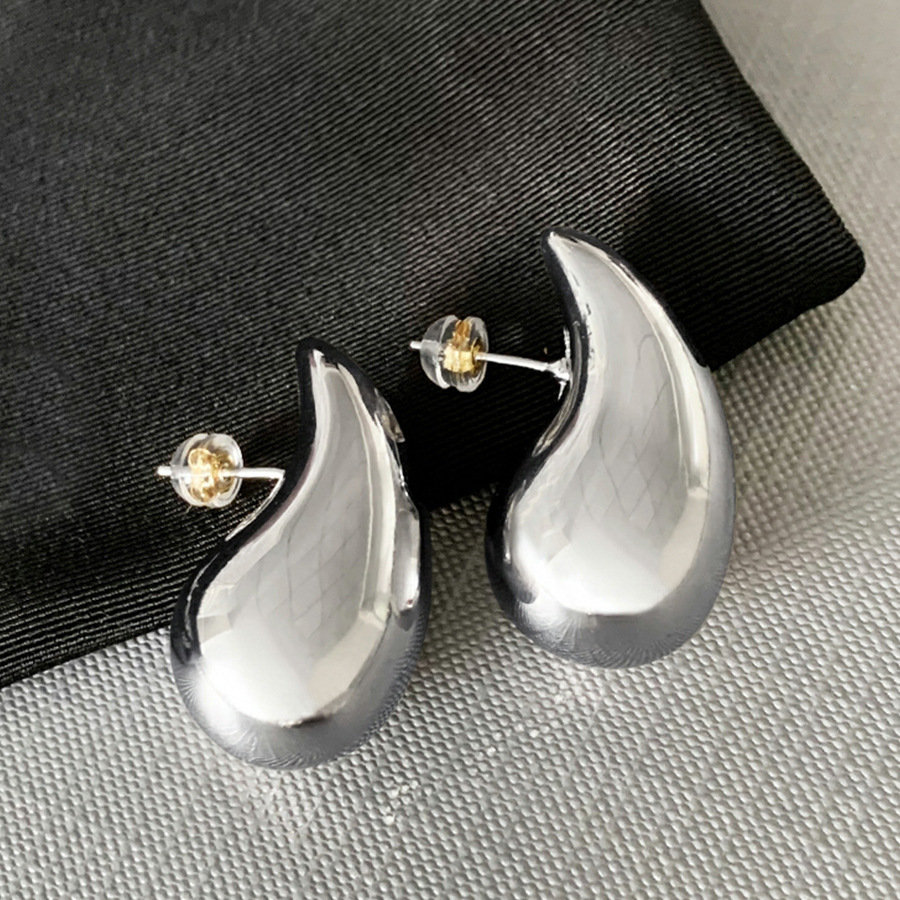 1 Pair Retro Geometric Plating Copper 24k Gold Plated Ear Studs display picture 6