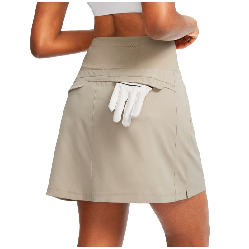 Amazon, новые летние женские шорты для гольфа с несколькими карманами и высокой талией, легкая спортивная юбка для бега на открытом воздухе, тенниса