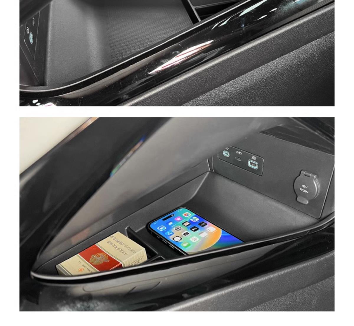 23 Byd Plus Dmi Champion Edition Center Console Armrest Storage Box Ev Interior Trunk Modification Storage Box
