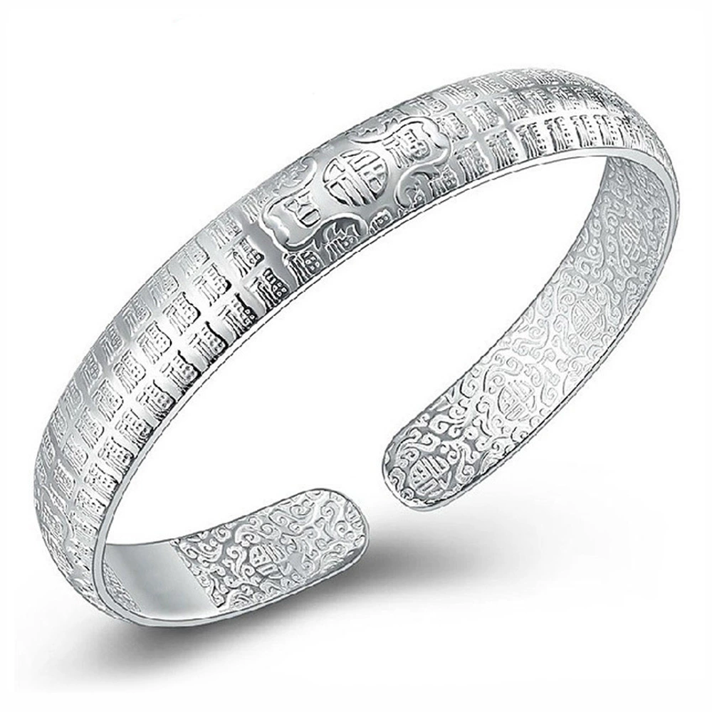 佳辉 Fashionable silver bracelet, jewelry, accessory, direct factory sales