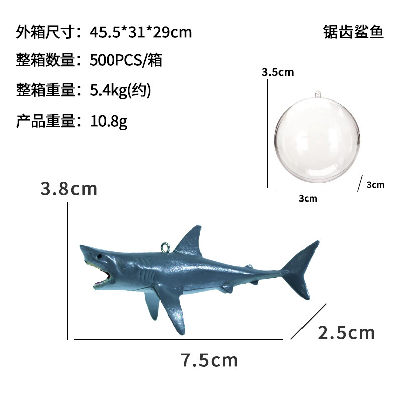 Tiburón suspensión flotante apoyos decoración animal pecera paisaje jardinería ornamental flotante decoración Decoración