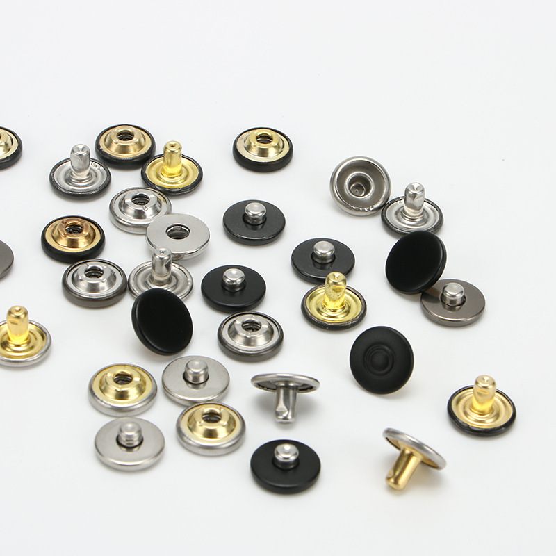金属四合扣 不锈钢服装暗扣隐形四合钮金属急钮扣 包面双面四合扣